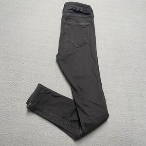Hollister Jeans‎ Juniors 1S W25 L26 Black High Rise Jegging Distressed Stretch